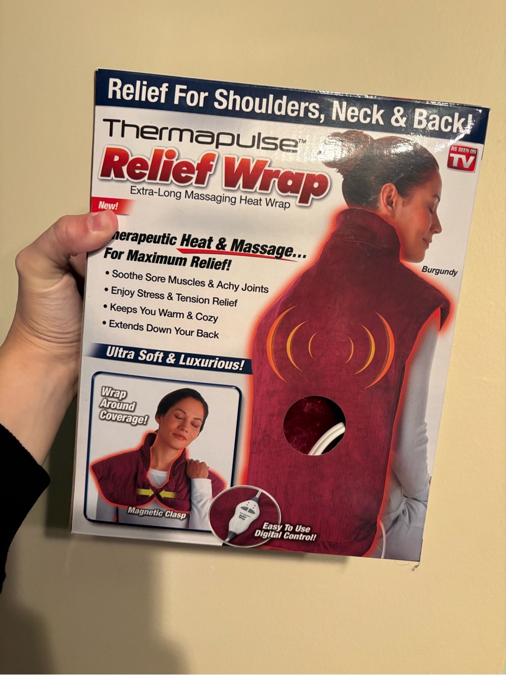 Relief Wrap Heat & Massage Pad